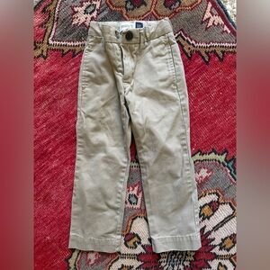 Gap 4T slim khaki pants